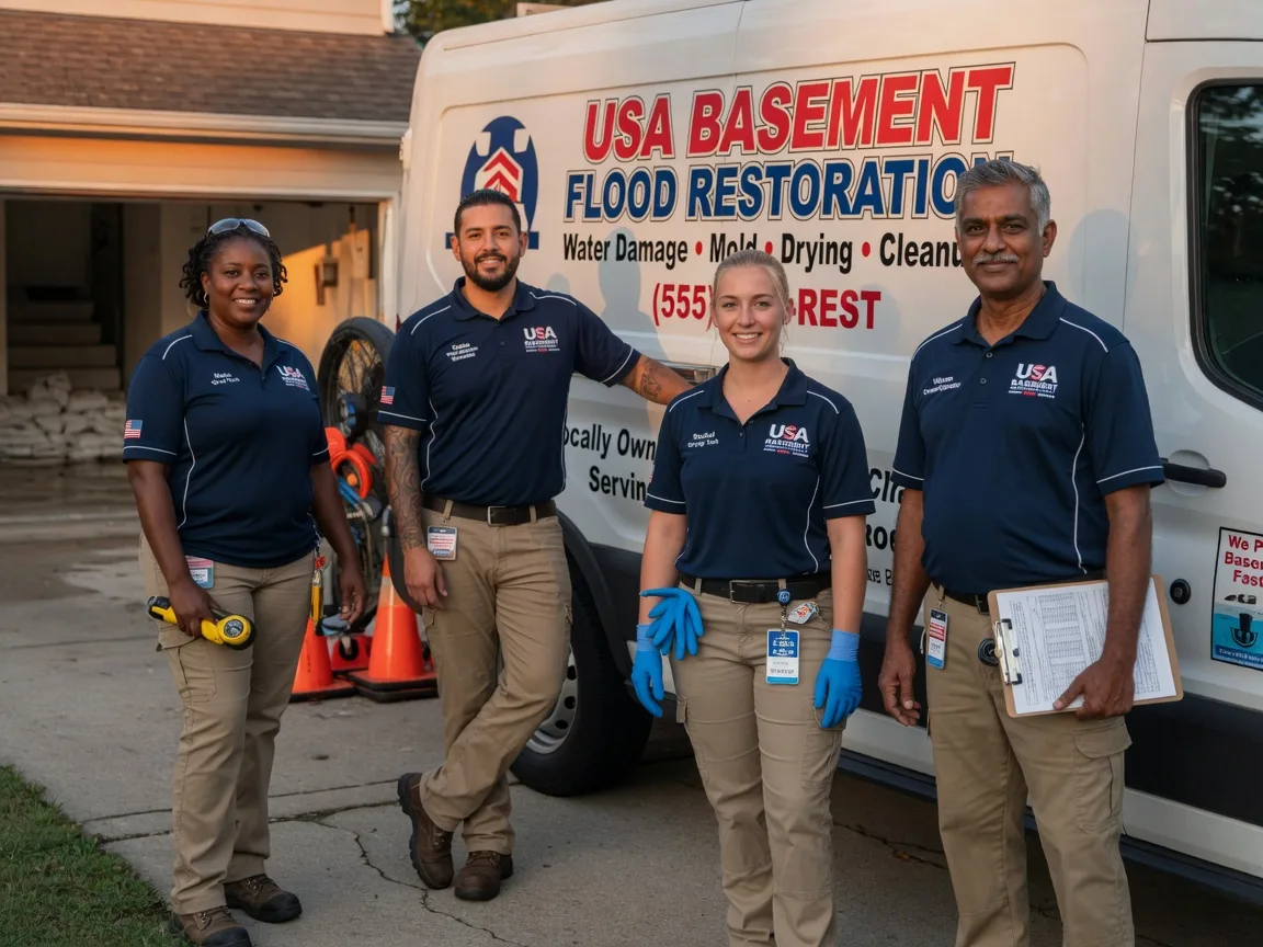 Basement Flood Cleanup company in Cedarville, IL